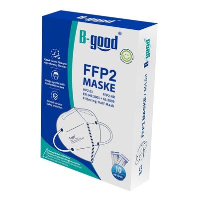 FFP2 Maske 10lu Kutu Beyaz - 1