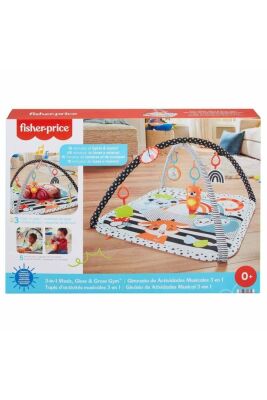 Fisher Price Neşeli Hayvanlar 3 ü 1 Arada Jimnastik Merkezi - 8