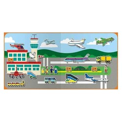 Galt Reusable Sticker Book Vehicles 3 Yaş+ - Thumbnail