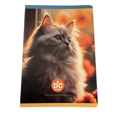 Gıpta A4 Defter 60 Yap Çizgili Kedi Fotoğraflı