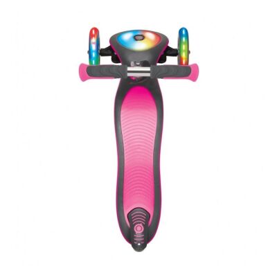 Globber Elite Deluxe Flash Full Işıklı Scooter Pembe - 3