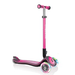 Globber Işıklı Scooter Elite Deluxe Pembe - Thumbnail