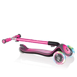 Globber Işıklı Scooter Elite Deluxe Pembe - Thumbnail