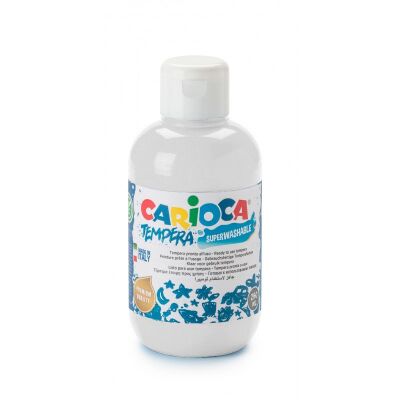 Carioca Guaj Boya Yıkanabilir 250 Ml Beyaz - 1