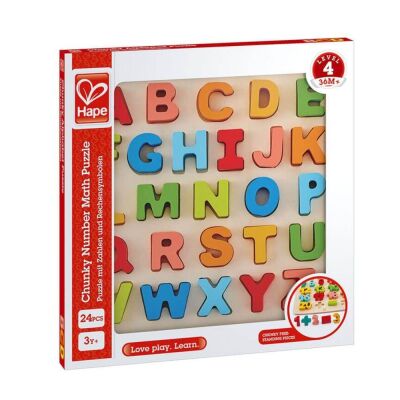 Hape Chunky Puzzle Alfabe Yapbozu - 1