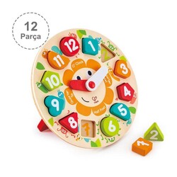 Hape Chunky Puzzle Saat Yapbozu - Thumbnail