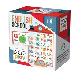 Headu Ecoplay English School Puzzle 3-6 Yaş - 1