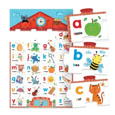 Headu Ecoplay English School Puzzle 3-6 Yaş - 2