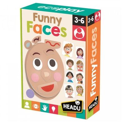 Headu Funny Faces Surat Yapma Duygu Tanıma Oyunu 3-6 Yaş - 1