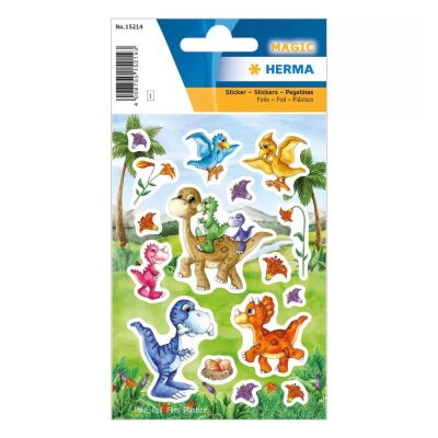 Herma Magic Sticker Foil Yavru Dinozorlar 15214 - 1