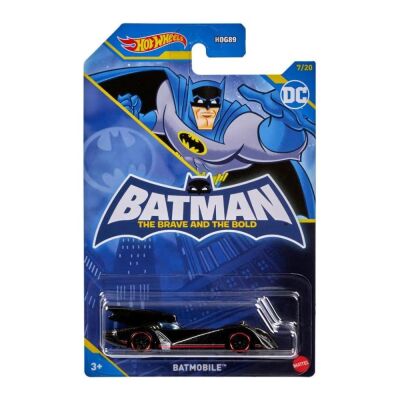 Hot Wheels Batman Temalı Araba Batmobile Siyah - 1