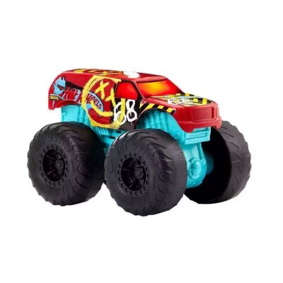 Hot Wheels Monster Trucks 1:43 Kükreyen Araba Demo Derby - 1