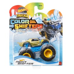 Hot Wheels Monster Trucks Renk Değiştiren Araç Night Shifter - 1