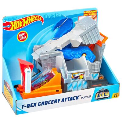 Hot Wheels Şehirde Yaratık Macera Oyun Seti GBF92 - 1