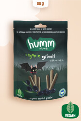 Humm Organik Vegan Grissini Zeytinli 55gr - 1