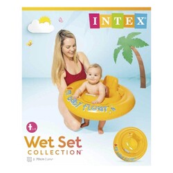 Intex Bebek Flatörü Sarı Simit 70 Cm - Thumbnail