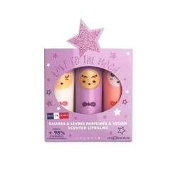 İnuwet Mauve Trio Lipbalm Gift Set 3'lü Set - 1