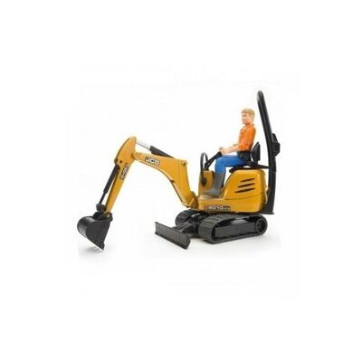 Jcb Mikrobagger 8010 Cts ve İnşaat İşçisi