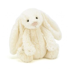 Jellycat Bashful Orta Boy Krem Tavşan 31 cm - Thumbnail