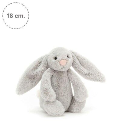 Jellycat Oyuncak Tavşan Küçük Gümüş Gri 18 Cm - 1