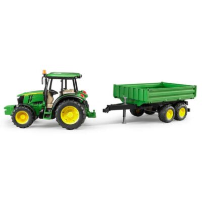 John Deere 5115M Traktör ve Römork - 1