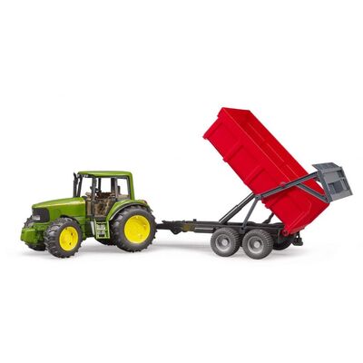 John Deere 6920 Traktör+Kırmızı Römork