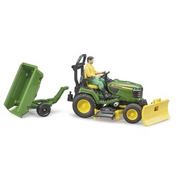 John Deere Çim Biçme Traktörü Ve Bahçıvan - Thumbnail