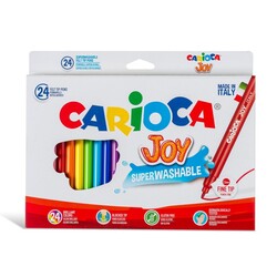 Carioca Joy Süper Yıkanabilir Keçeli Boya Kalemi 24'Lü - Thumbnail