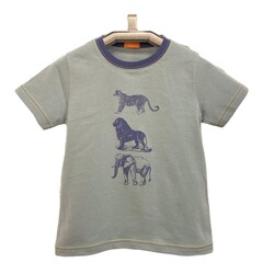 Karamela Erkek Çocuk Kısa Kollu  T-shirt Safari Hayvanları - 3