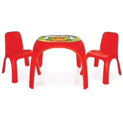 King Masa ve İki Sandalye Takım - Thumbnail