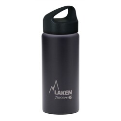 Laken Çelik Termos 0.5 Litre Siyah - 1