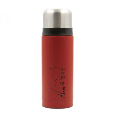 Laken Çelik Termos Thermo Flask 0,75 Litre Red LK1875R - 1