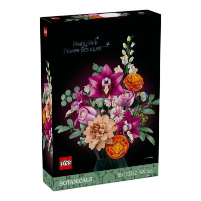 Lego Botanicals Pembe Çiçek Buketi 10342 - 1