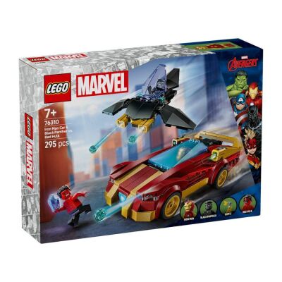 Lego Marvel Iron Man Kara Panter Kırmızı Hulk 76310 - 1