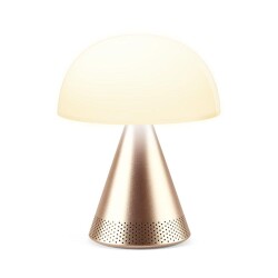 Lexon Mina L Led Lamba ve Bluetooth Hoparlör Soft Gold - 1