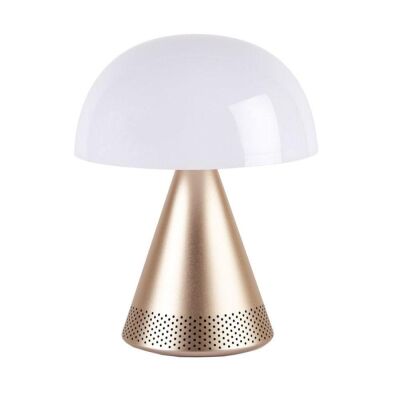 Lexon Mina L Led Lamba ve Bluetooth Hoparlör Soft Gold - 2