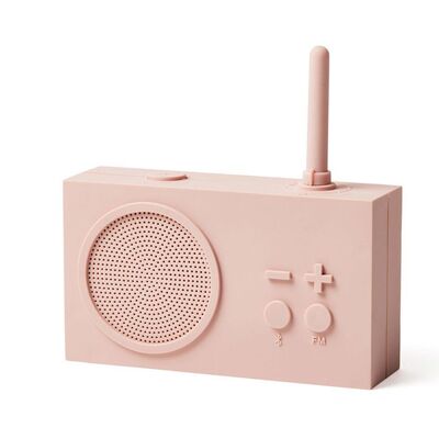 Lexon Tykho 3 Radyo ve Bluetooth Hoparlör Pembe - 1