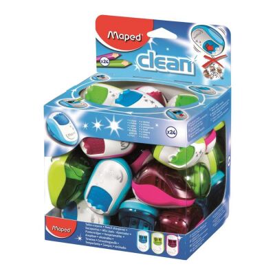 Maped Çift Hazneli Kalemtıraş Clean - 2