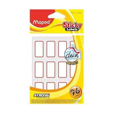 Maped Üzeri Korumalı Etiket 96lı 18 x 32 mm - 1