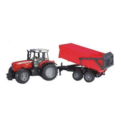 Massey Ferguson 7480 Traktör ve Römork