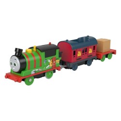 Mattel Thomas ve Arkadaşları Büyük Tekli Tren Percys Mail Delivery - 1