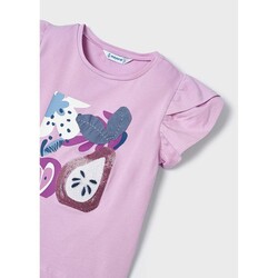 Mayoral Kız Çocuk T-shirt SS2403091 - Thumbnail
