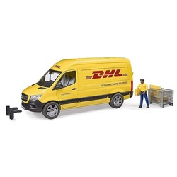 Mb Sprinter Dhl Kamyonu ve Sürücüsü - Thumbnail