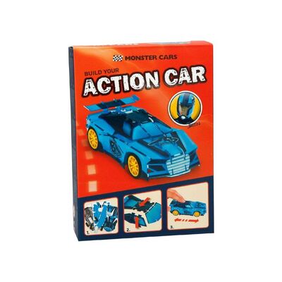 Monster Cars 3D Yapboz Araba 6357 - 4