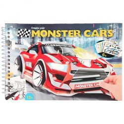 Monster Cars Cep Boyama Defteri - 2