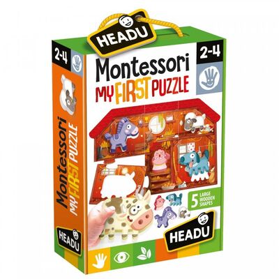 Montessori First Puzzle The Farm (2-4 Yaş) - 1