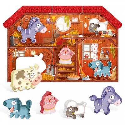 Montessori First Puzzle The Farm (2-4 Yaş) - 2