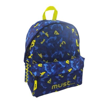 Must Sırt Çantası Army Blue Yellow