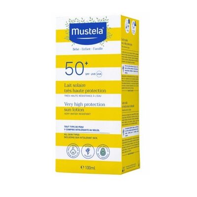 Mustela Güneş Losyonu SPF 50 100 ML ve Nemlendirici 50 ML Set - 1