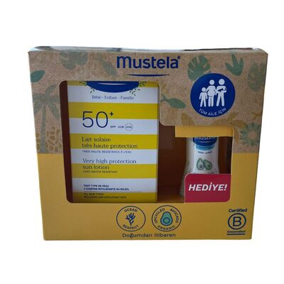 Mustela Güneş Losyonu SPF 50 100 ML ve Nemlendirici 50 ML Set - 3